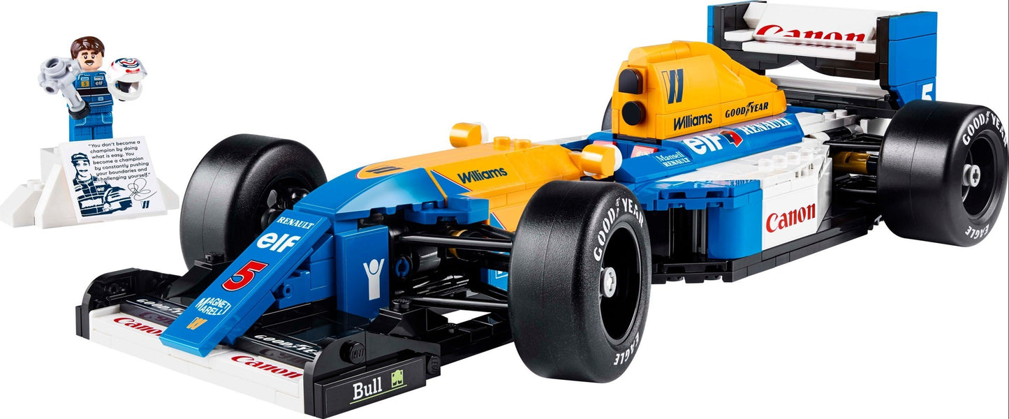 LEGO 10353 Icons Williams Racing FW14B & Nigel Mansell