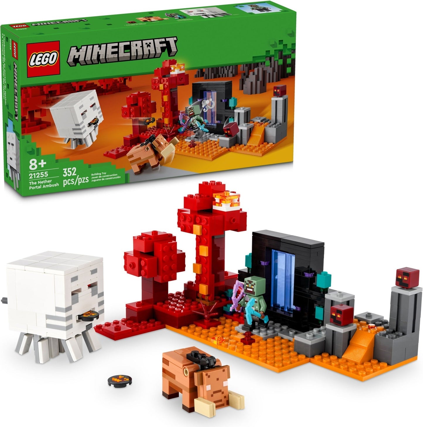 LEGO 21255 Minecraft The Nether Portal Ambush