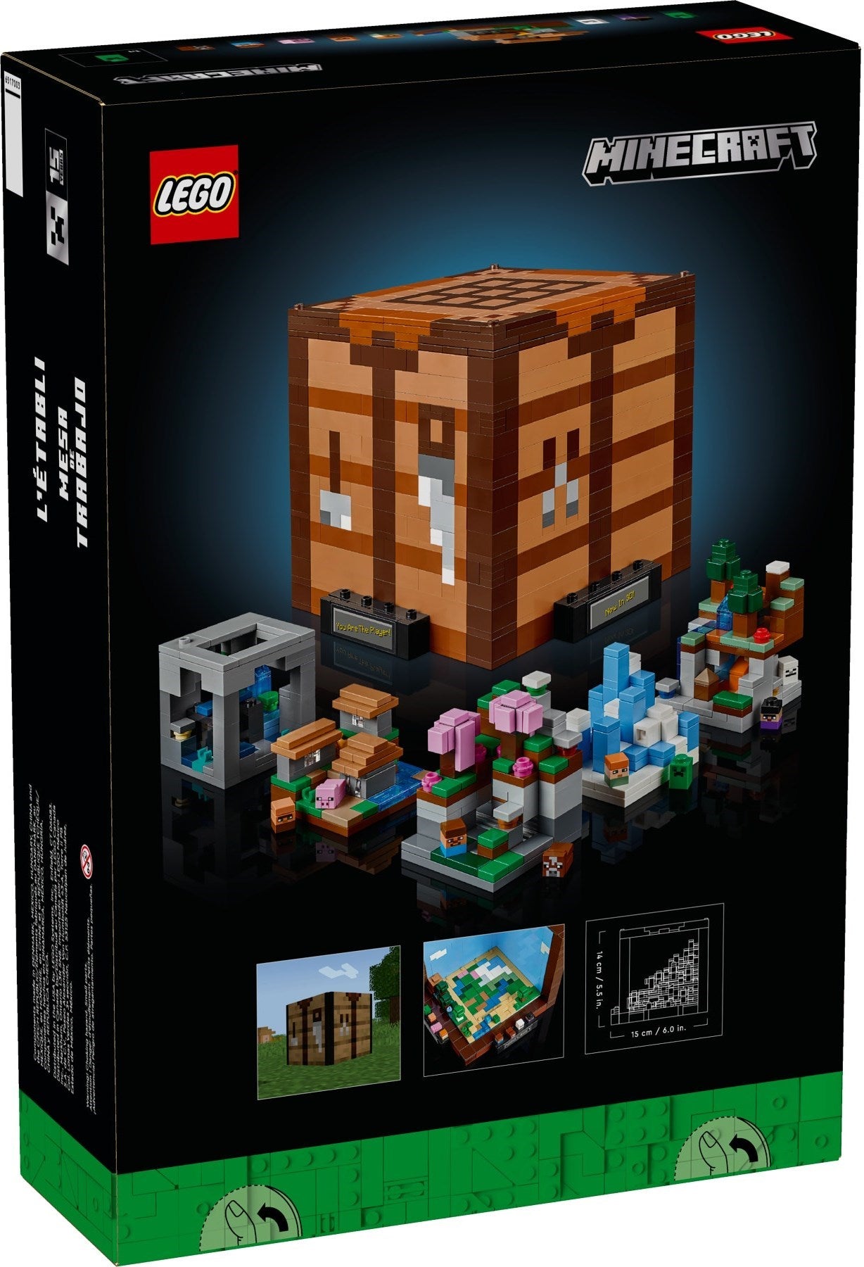 LEGO 21265 Minecraft The Crafting Table