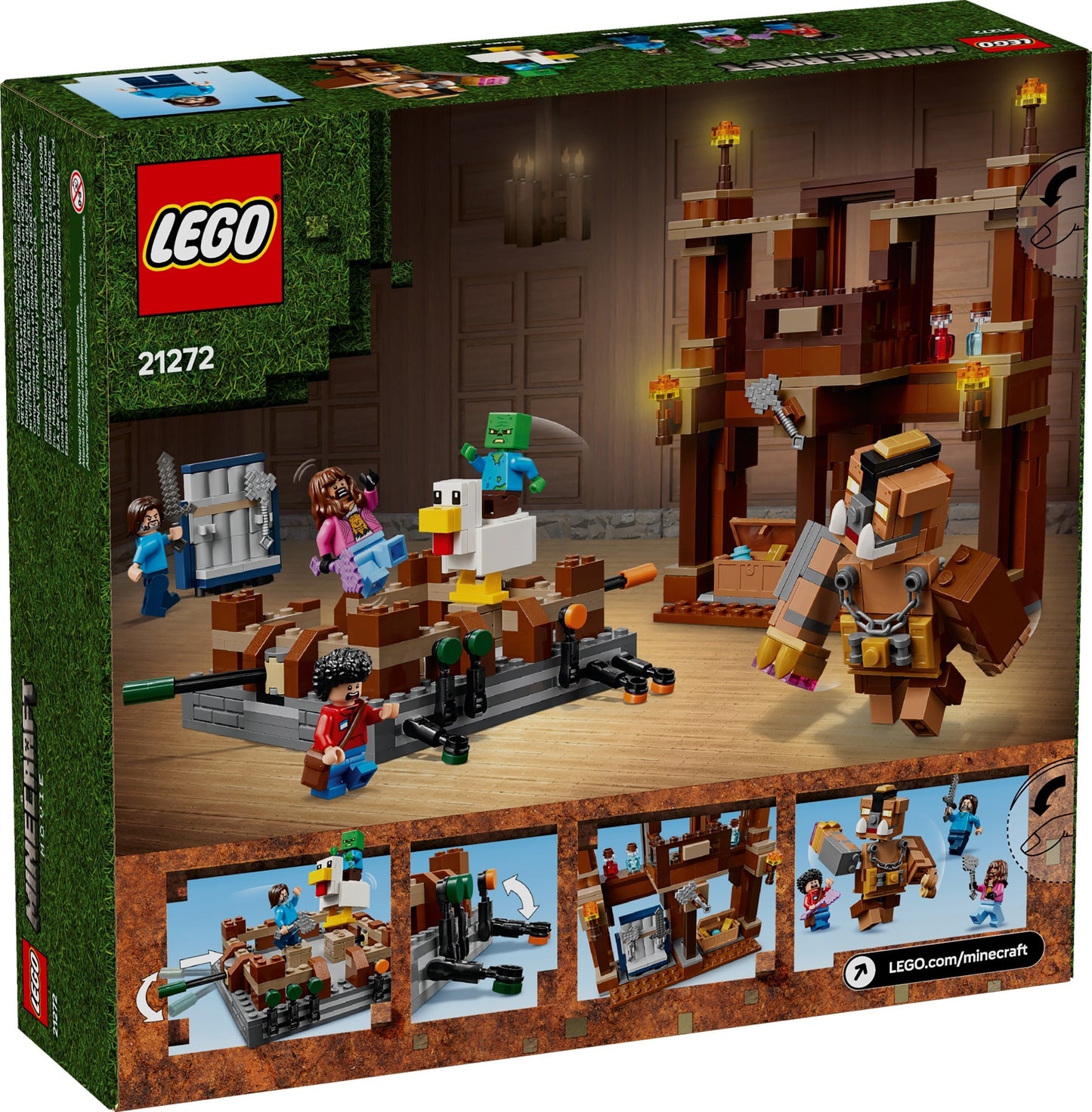 LEGO 21272 Minecraft Woodland Mansion Fighting Ring