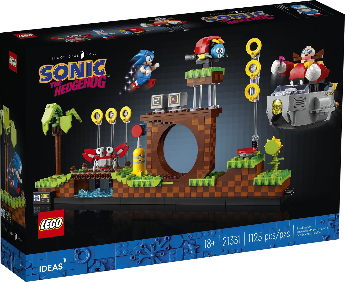 LEGO 21331 Ideas Sonic the Hedgehog - Green Hill Zone