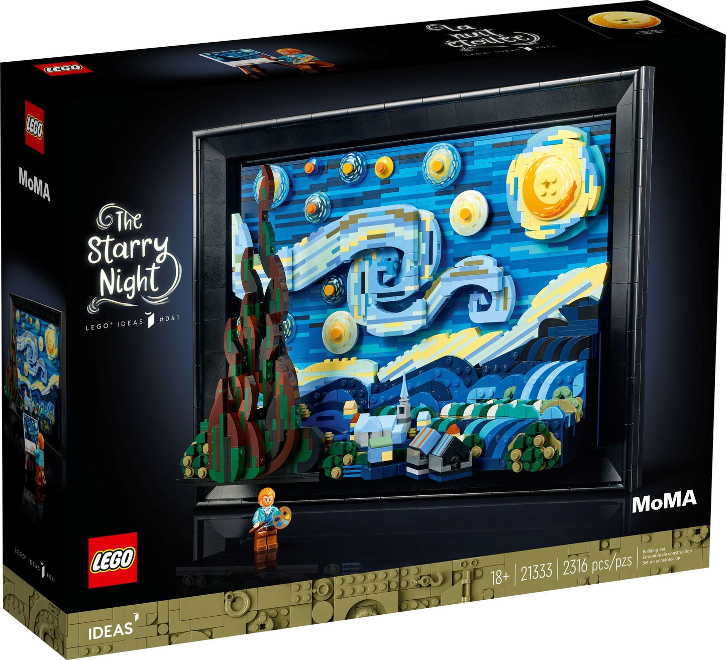 LEGO 21333 Ideas Vincent van Gogh - The Starry Night