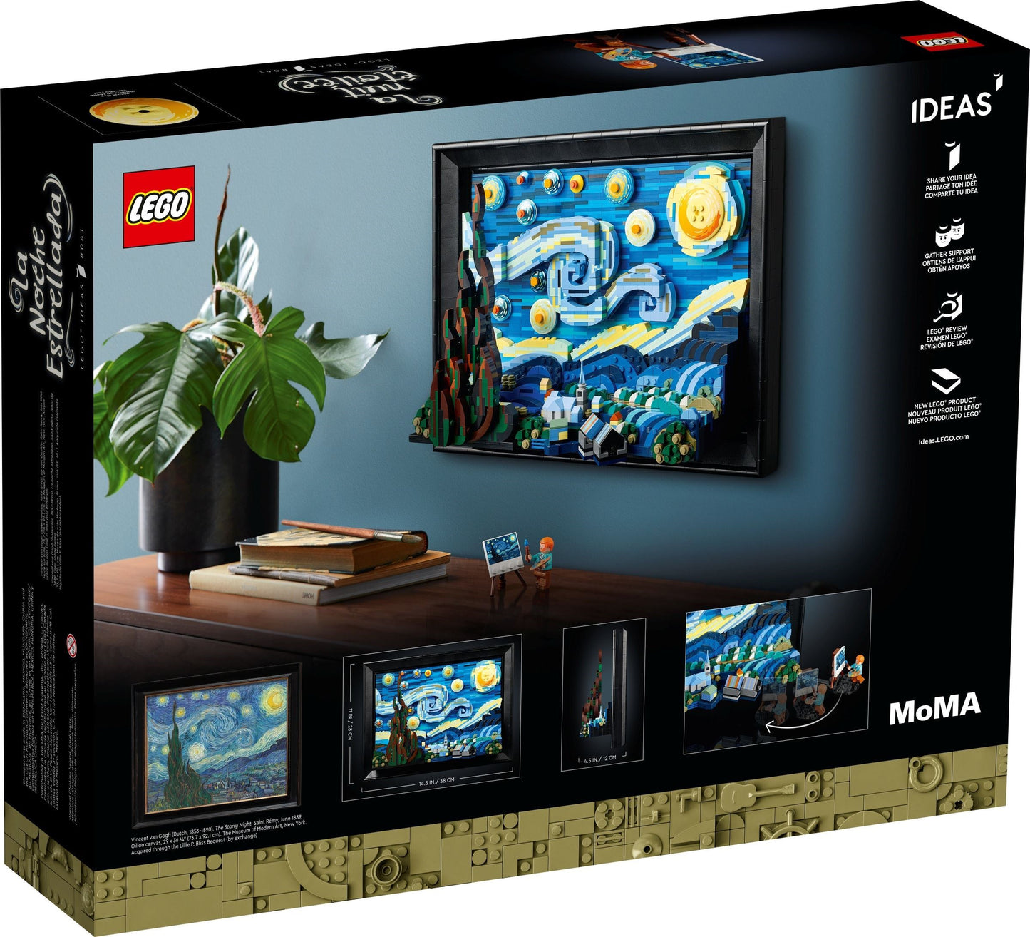 LEGO 21333 Ideas Vincent van Gogh - The Starry Night