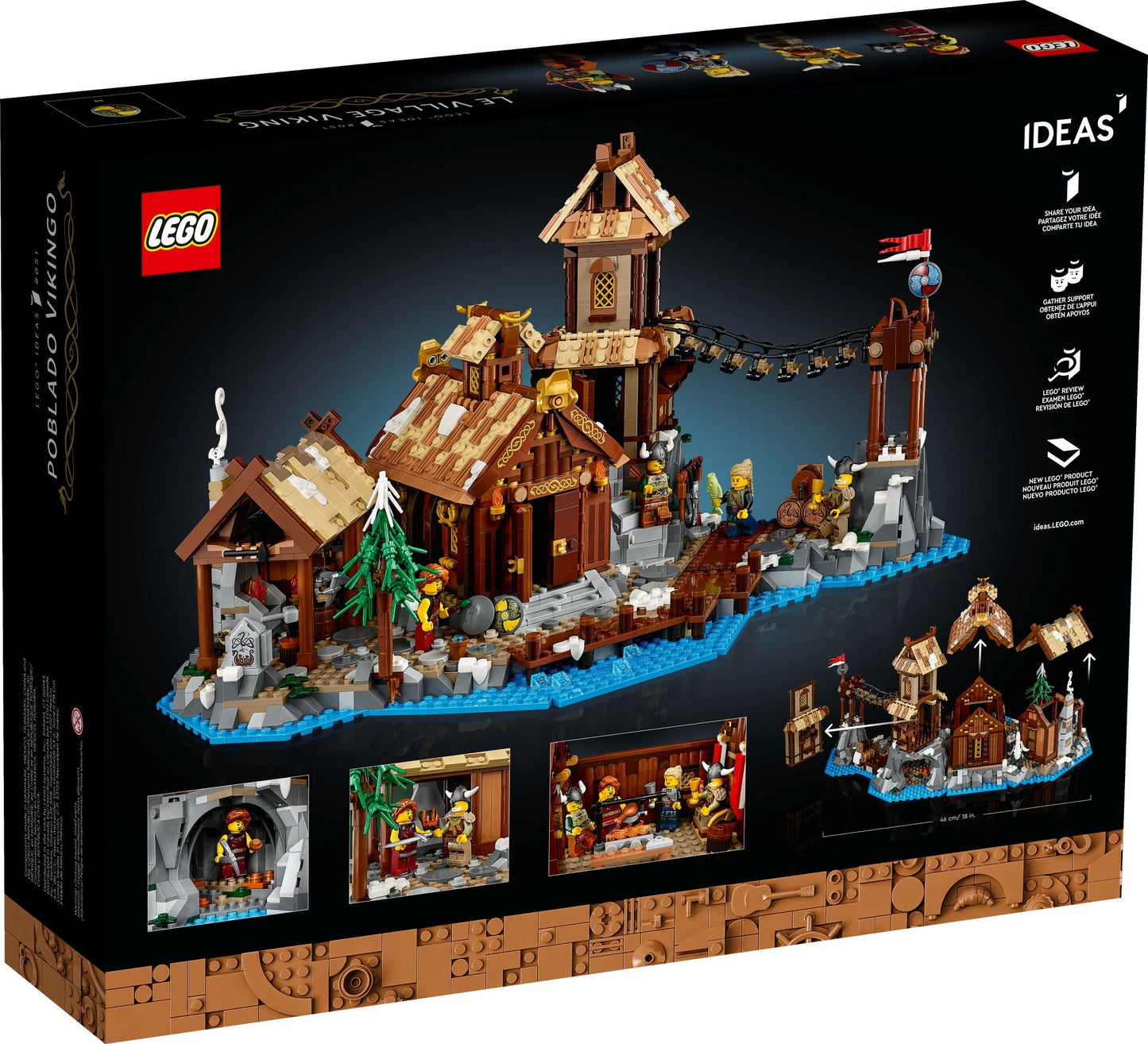 LEGO 21343 Ideas Viking Village