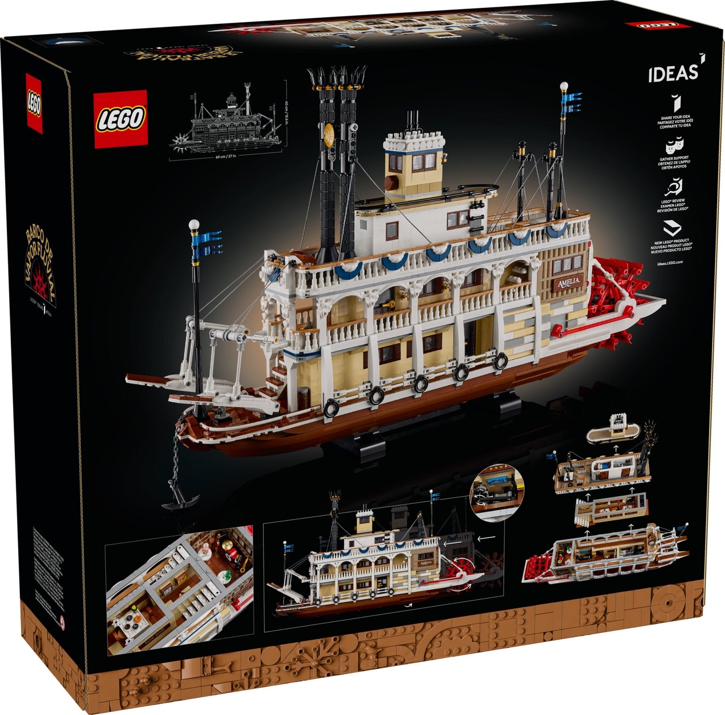 LEGO 21356 Ideas River Steamboat