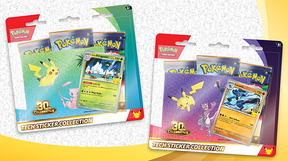Pokemon TCG 30th Celebration Tech Sticker Collection