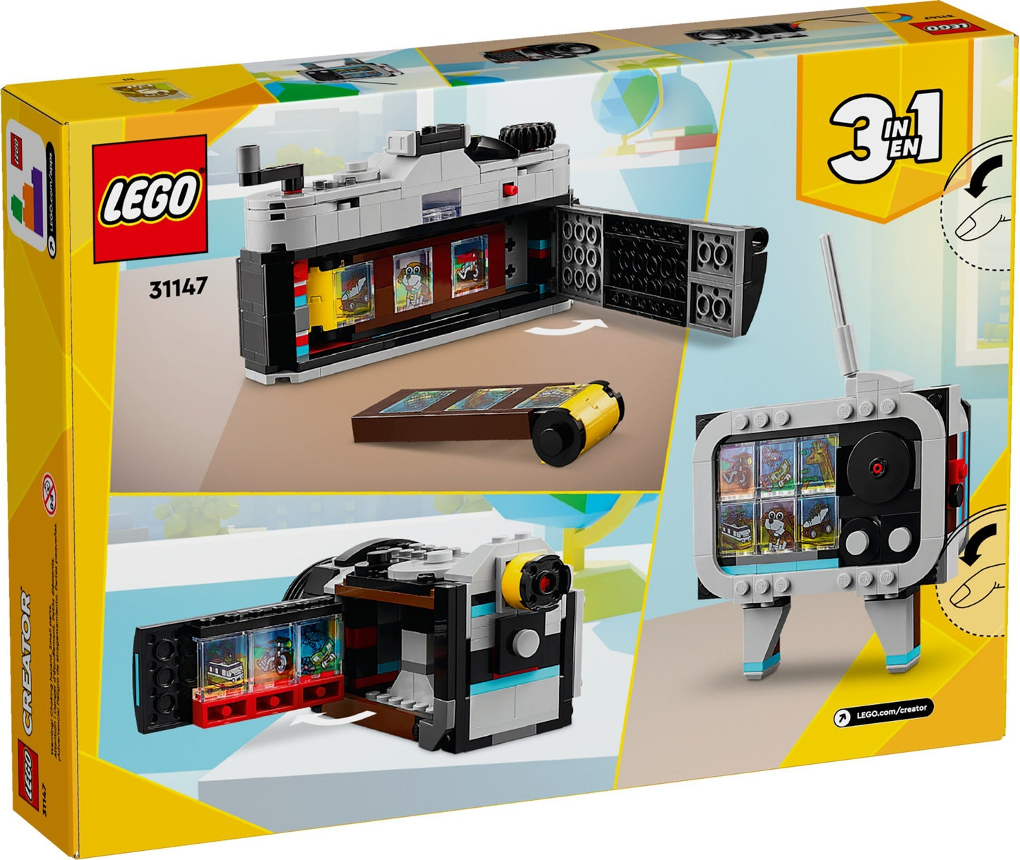 LEGO 31147 Creator 3 in 1 Retro Camera
