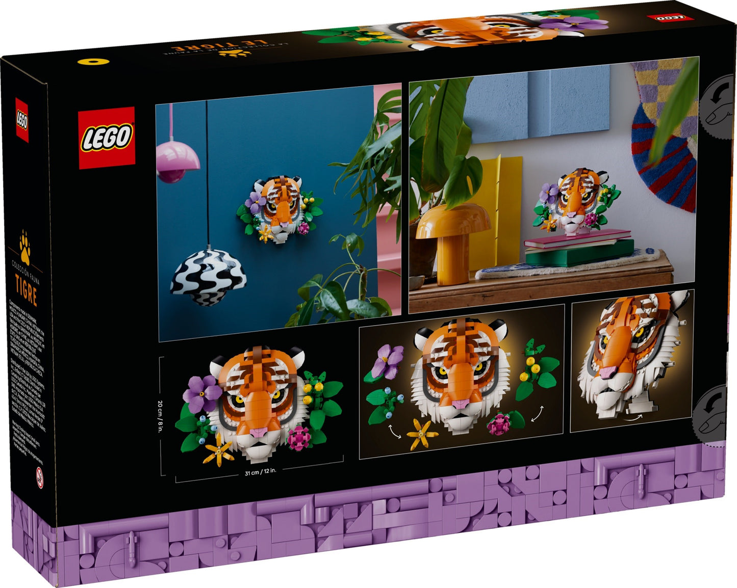 LEGO 31217 Art Tiger - The Fauna Collection