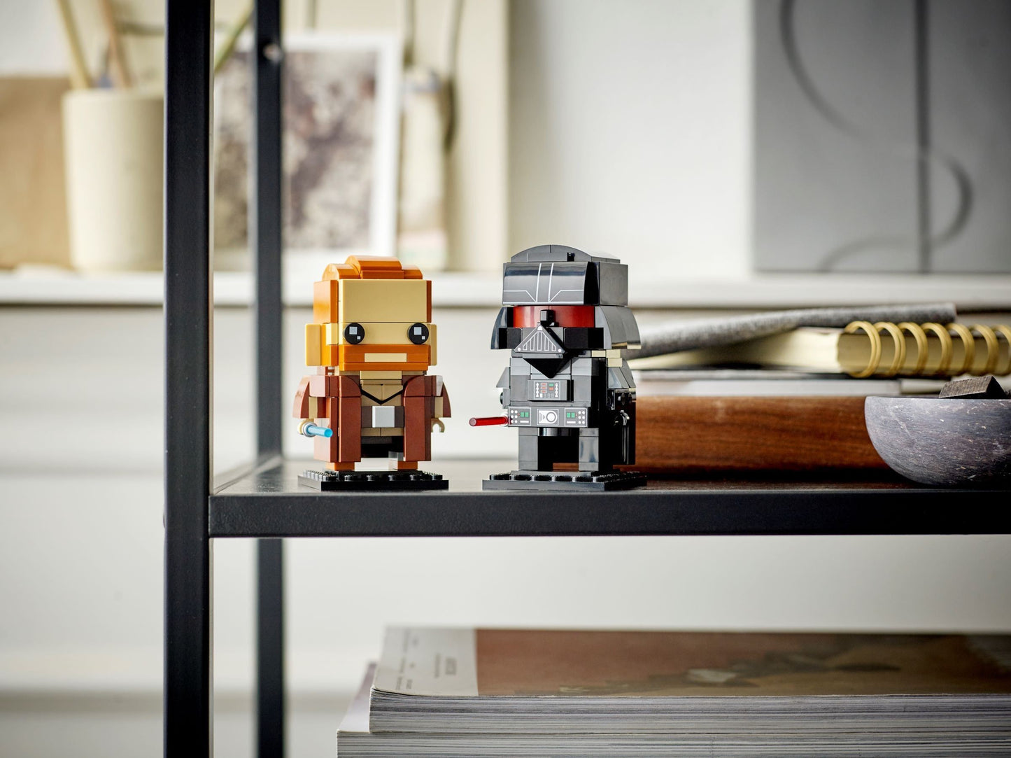 LEGO 40547 Brickheadz Obi-Wan Kenobi & Darth Vader