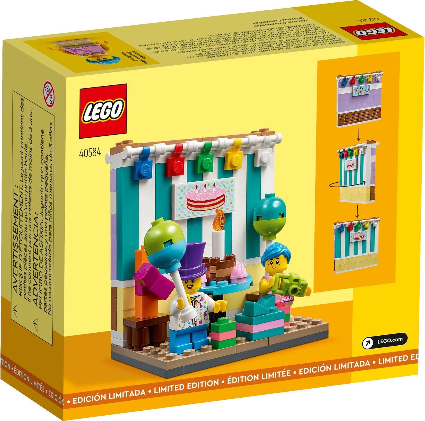 LEGO 40584 Seasonal Birthday Diorama - Limited Edition