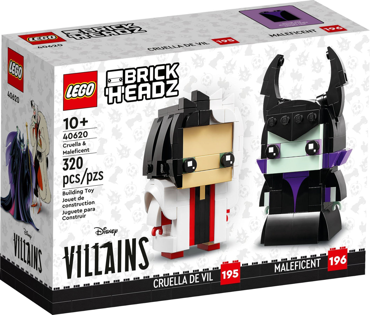 LEGO 40620 Brickheadz Cruella & Maleficent - Disney