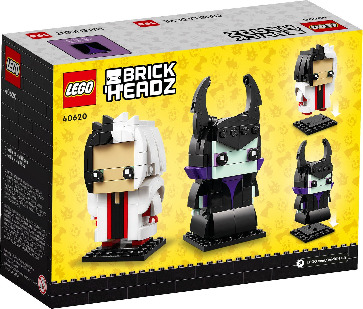 LEGO 40620 Brickheadz Cruella & Maleficent - Disney