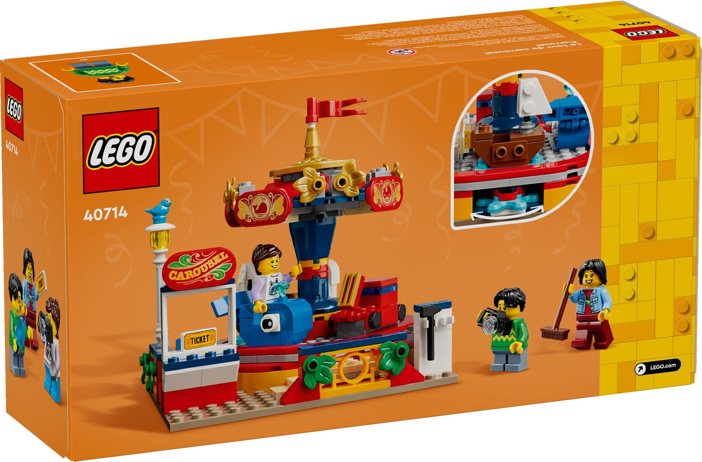LEGO 40714 Carousel Ride Merry-Go-Round Ride