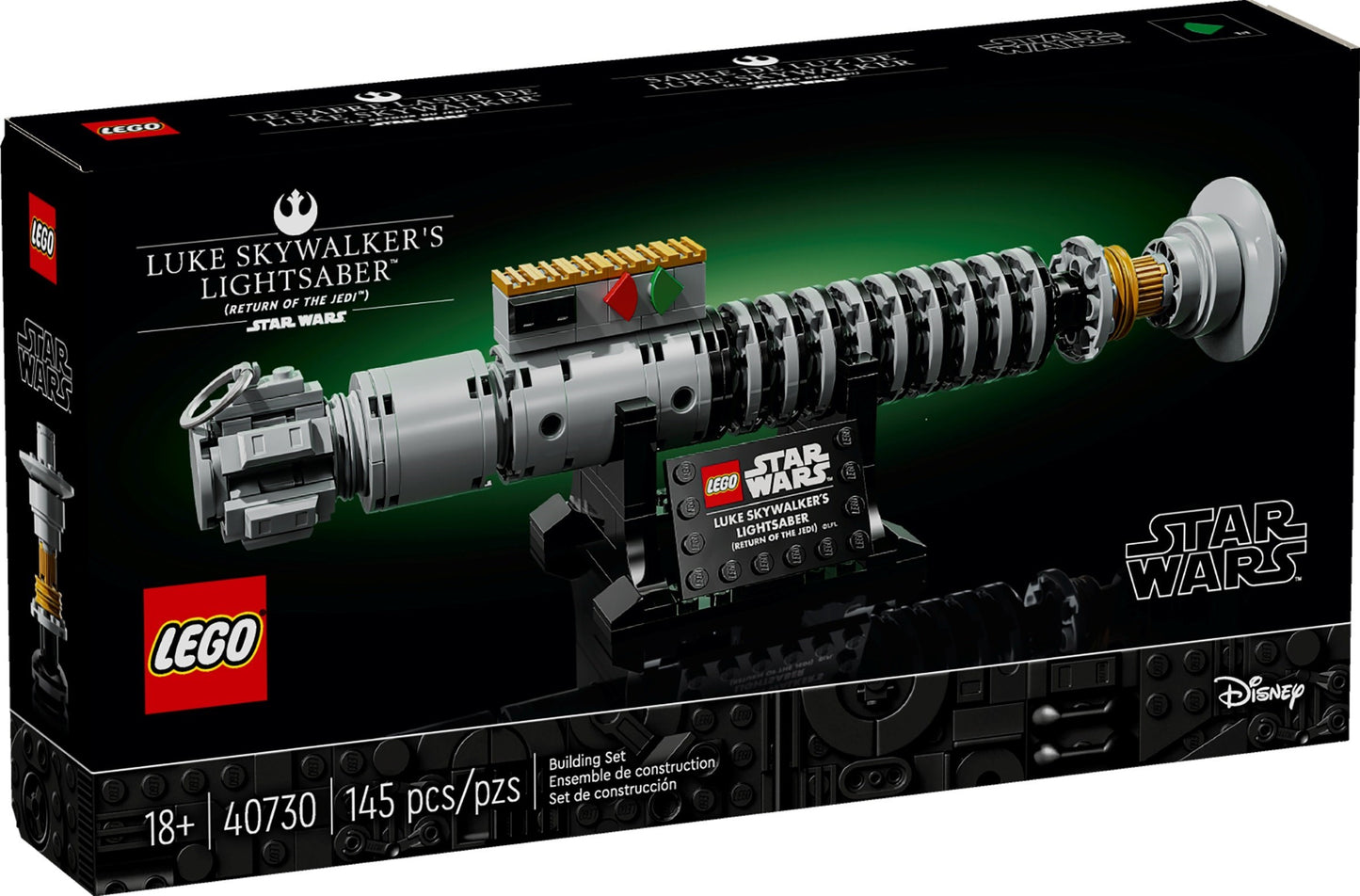 LEGO 40730 Star Wars Luke Skywalker's Lightsaber - Limited Edition