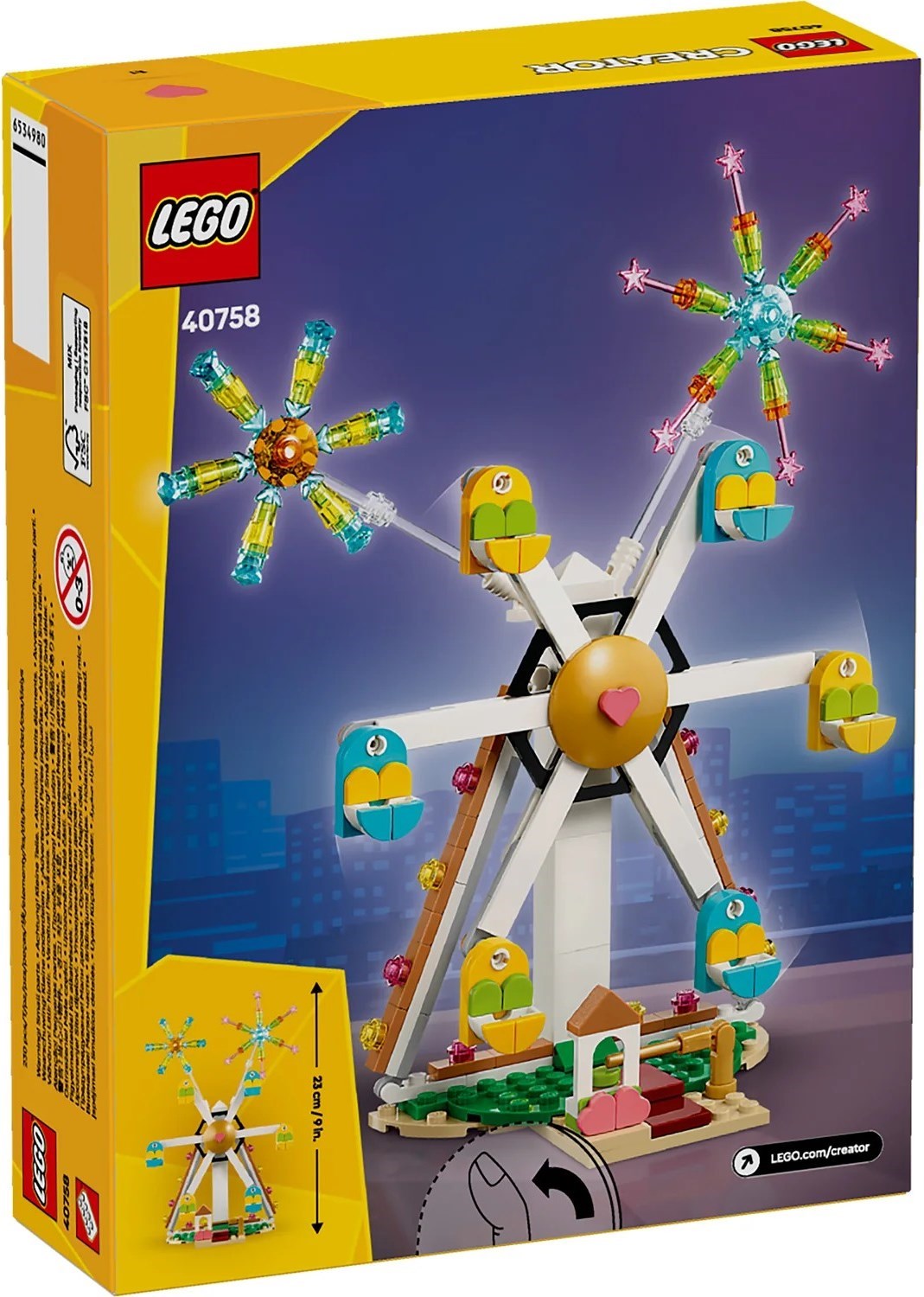 LEGO 40758 Creator Celebration: Ferris Wheel with Fireworks - Limited Edition