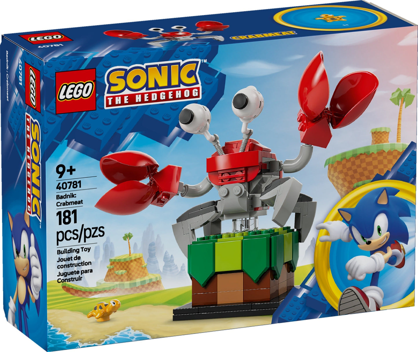 LEGO 40781 Sonic the Hedgehog Badnik: Crabmeat - Promotional Limited Edition
