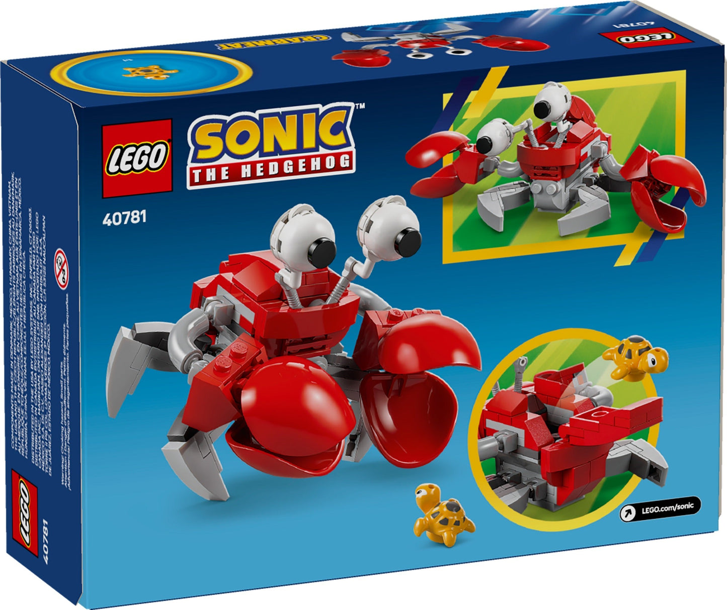 LEGO 40781 Sonic the Hedgehog Badnik: Crabmeat - Promotional Limited Edition