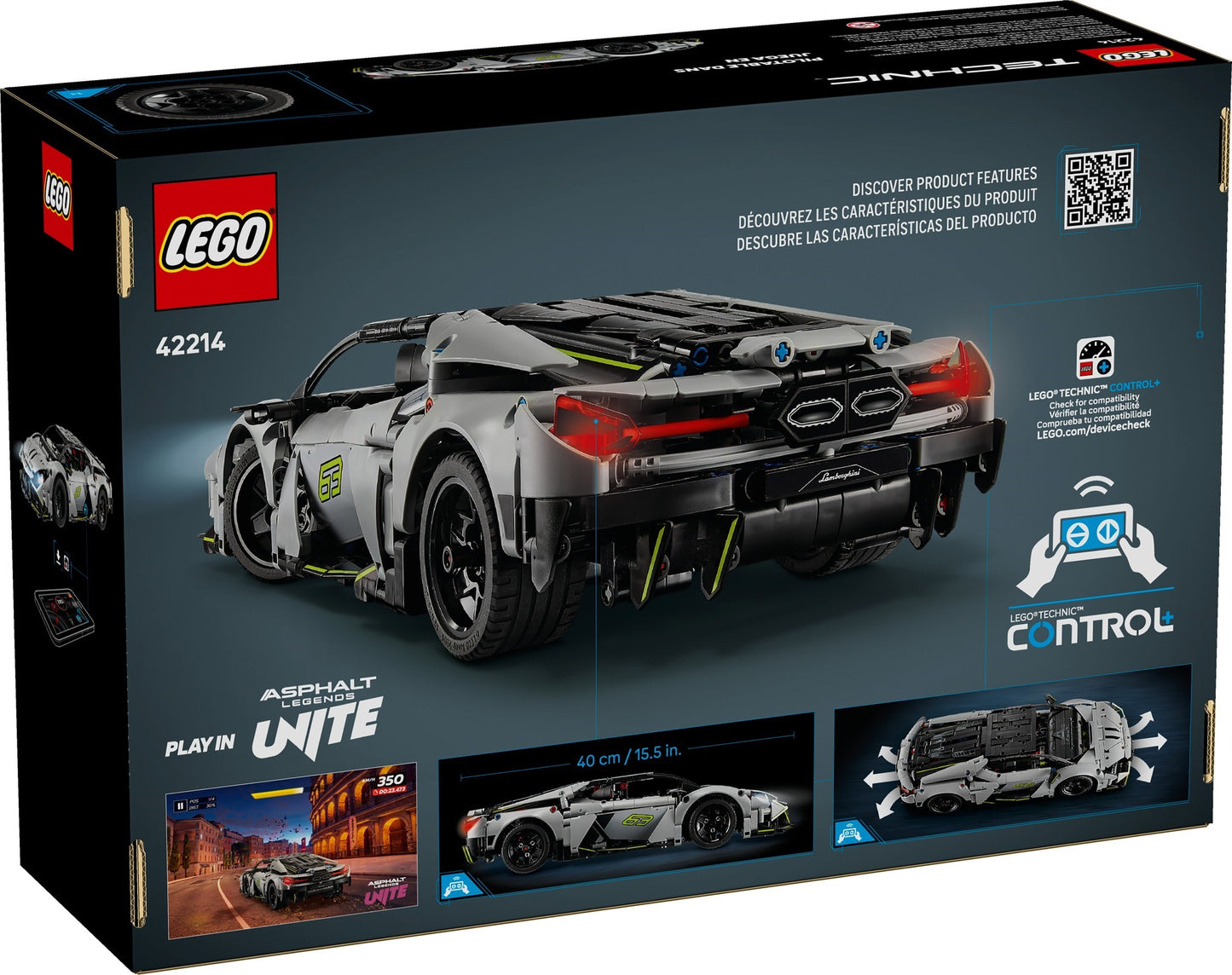 LEGO 42214 Technic Lamborghini Revuelto Super Sports Car