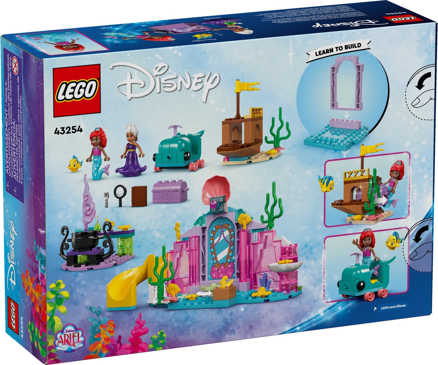 LEGO 43254 Disney Ariel's Crystal Cavern