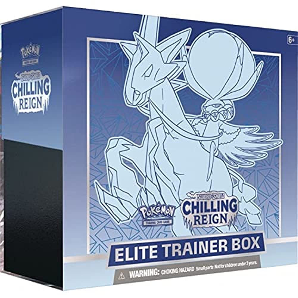 Pokemon TCG Chilling Reign Elite Trainer Box Ice Rider Calyrex