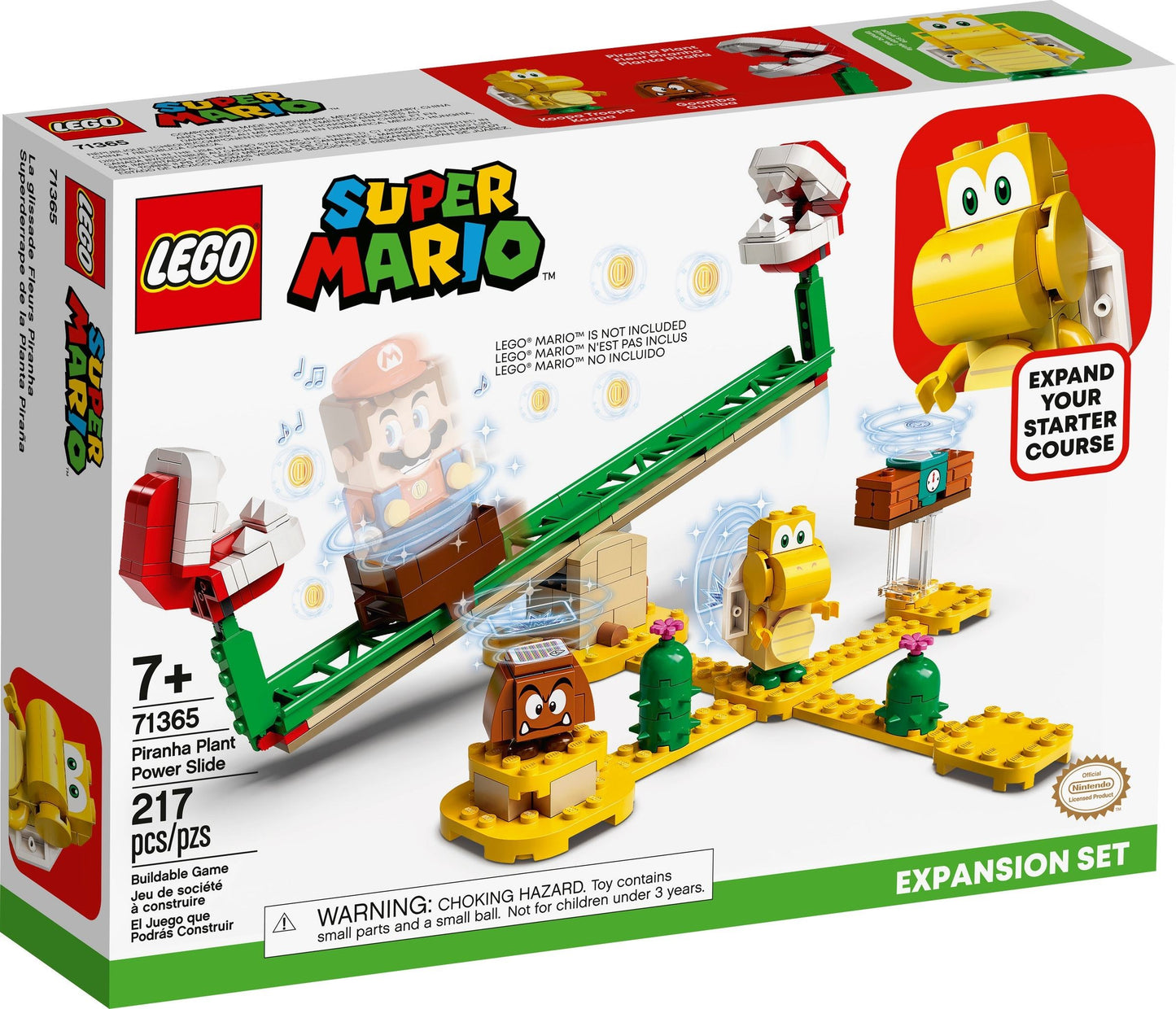 LEGO 71365 Super Mario Piranha Plant Power Slide