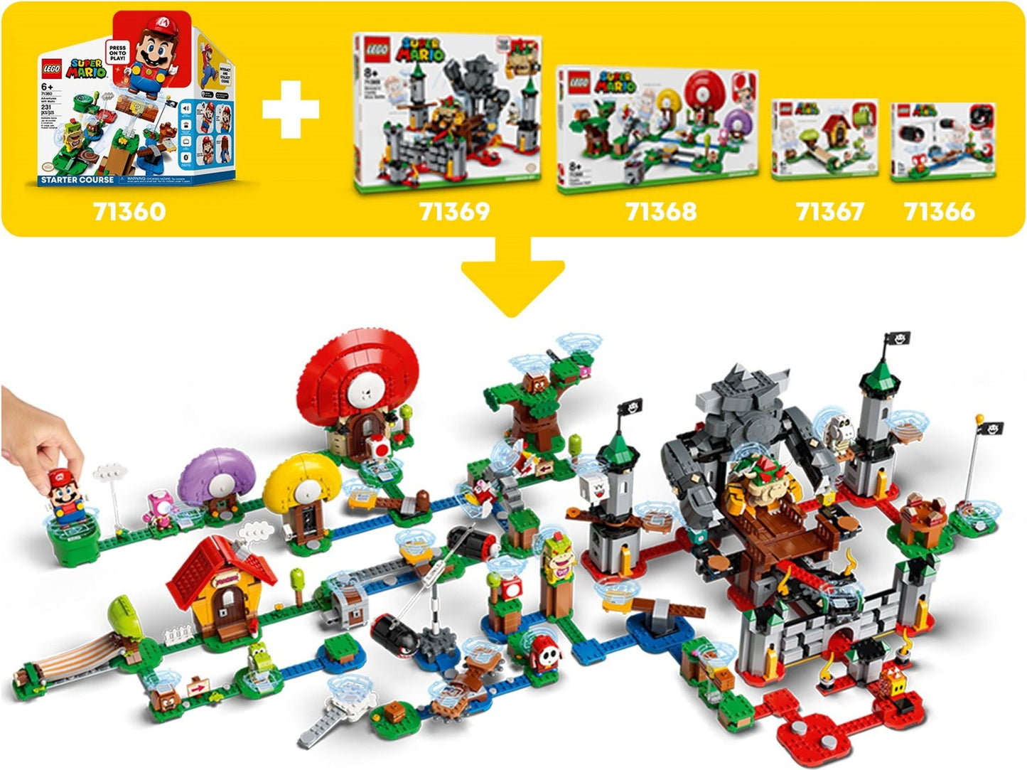 LEGO 71365 Super Mario Piranha Plant Power Slide