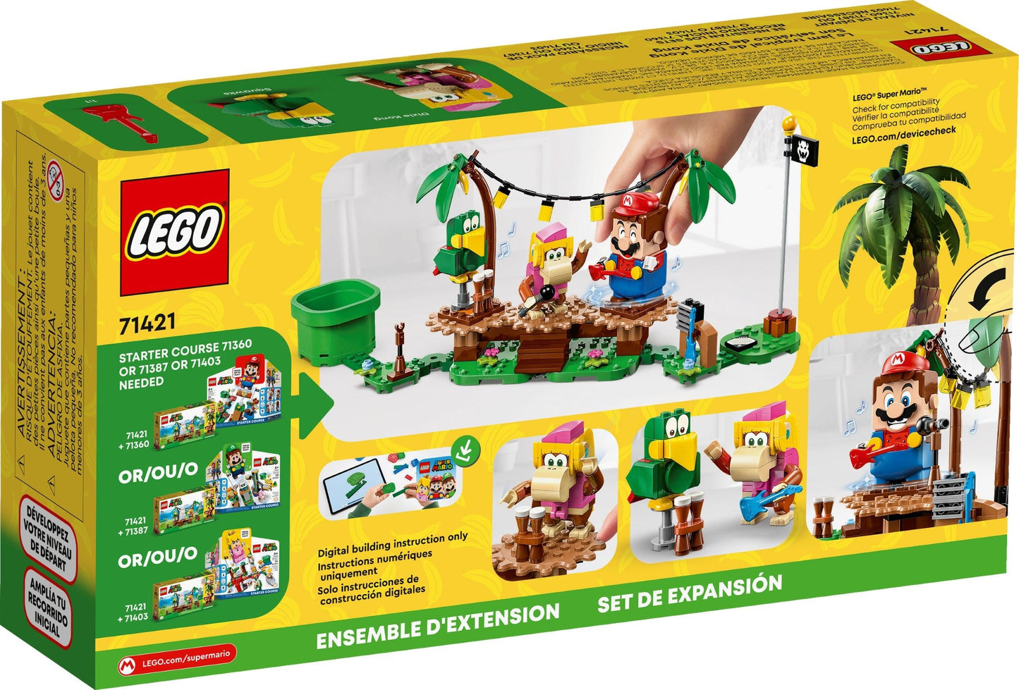 LEGO 71421 Super Mario Dixie Kong's Jungle Jam