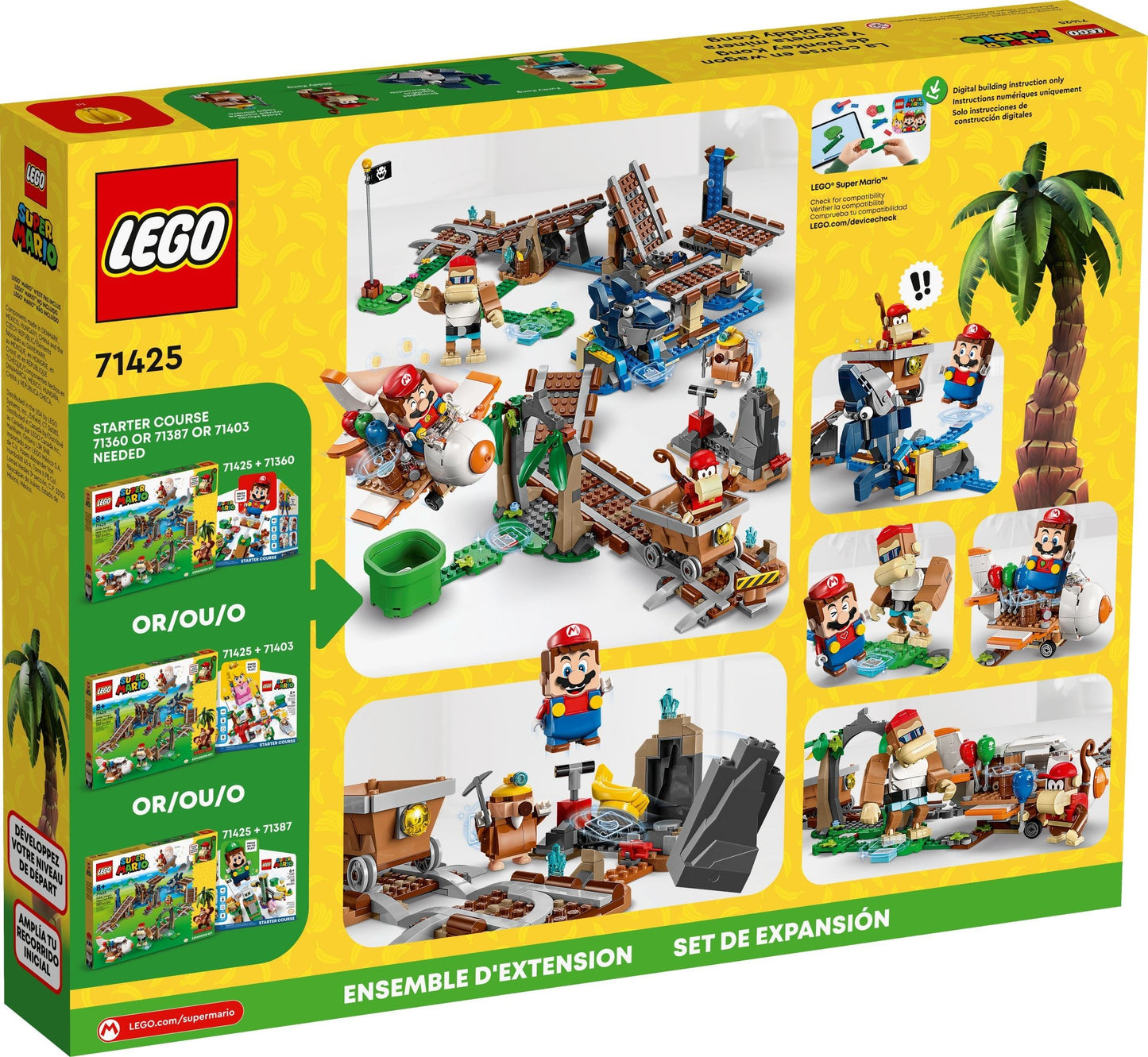 LEGO 71425 Super Mario Diddy Kong's Mine Cart Ride