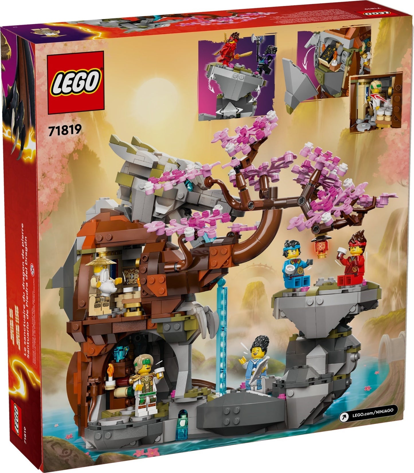 LEGO 71819 Ninjago Dragon Stone Shrine