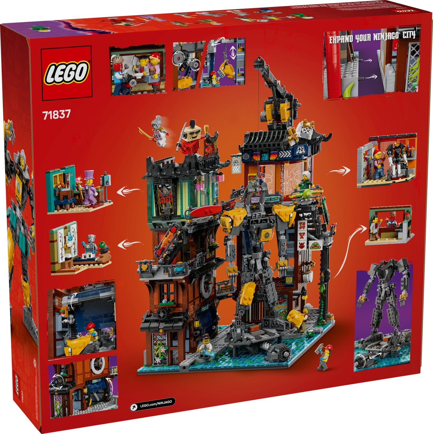 LEGO 71837 NINJAGO City Workshops
