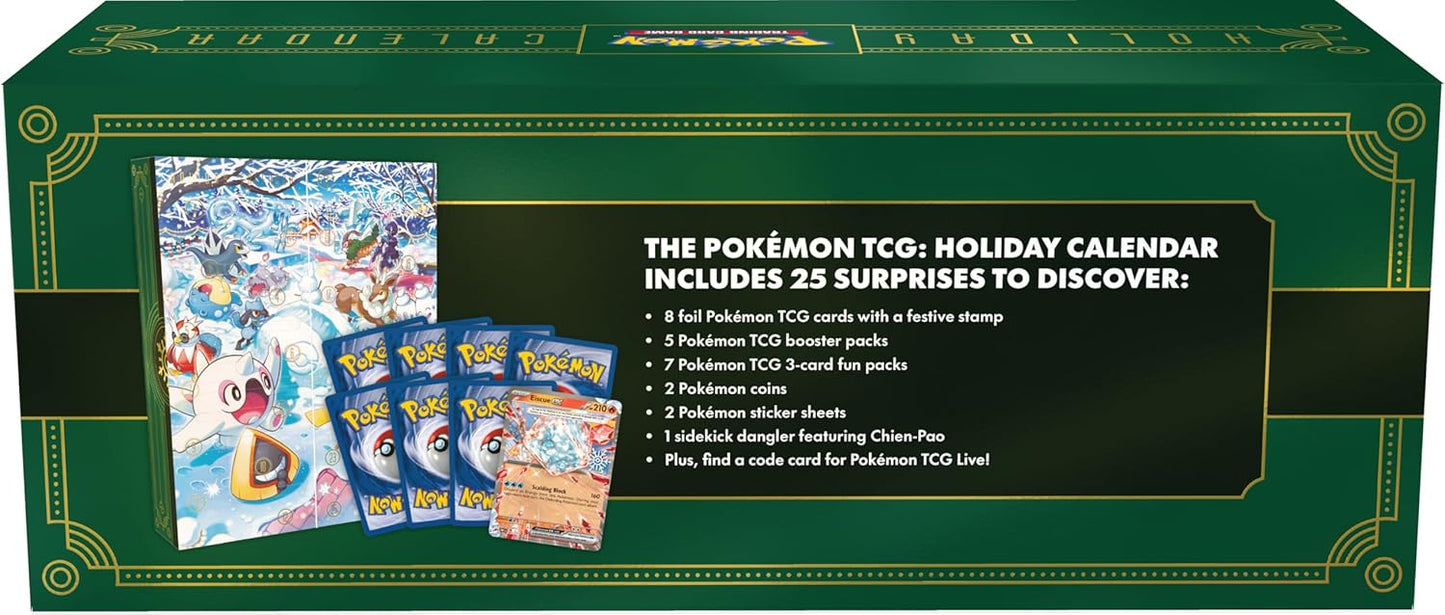 Pokemon TCG Holiday Calendar 2024