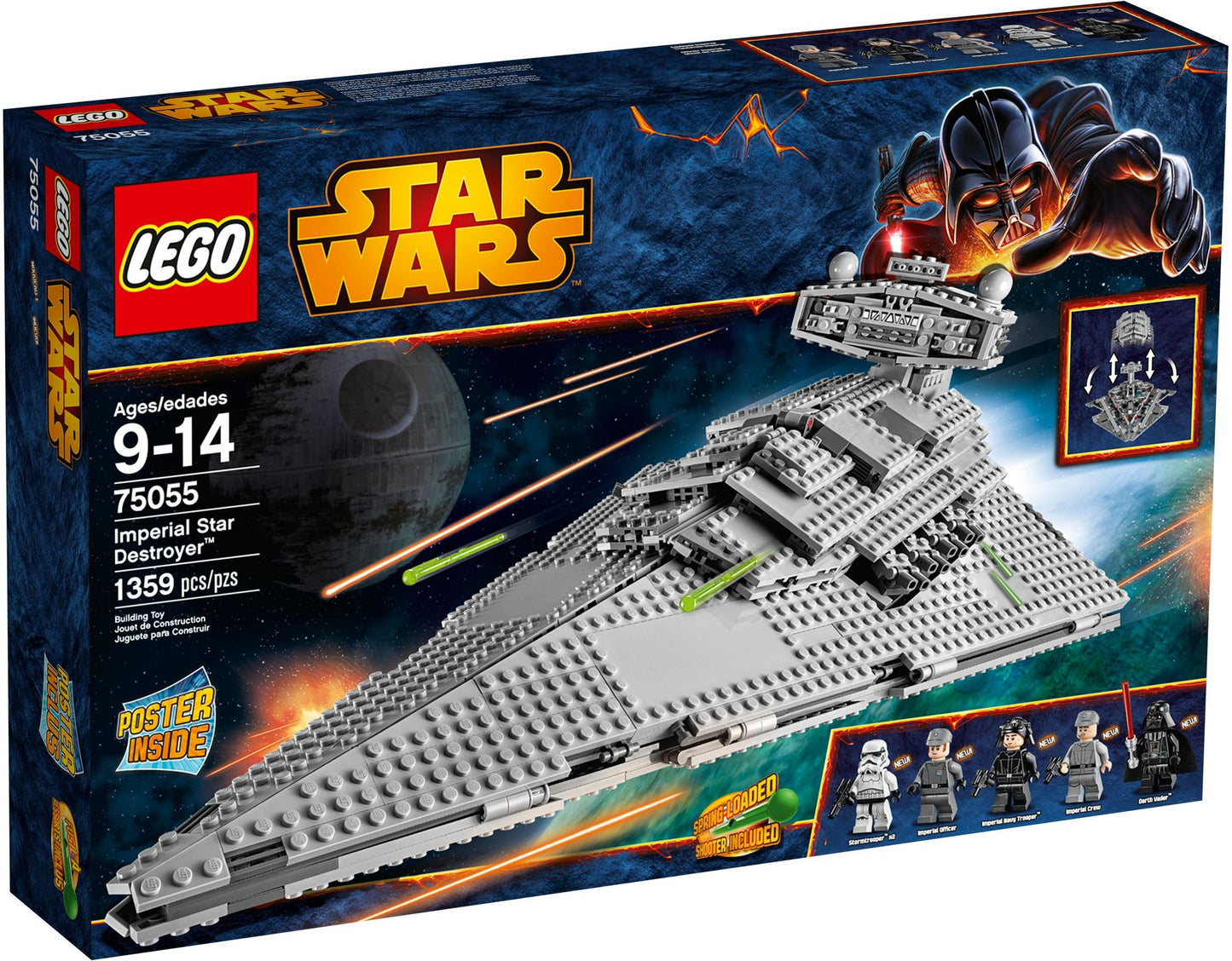 LEGO 75055 Star Wars Imperial Star Destroyer (Brand New Box Unsealed)