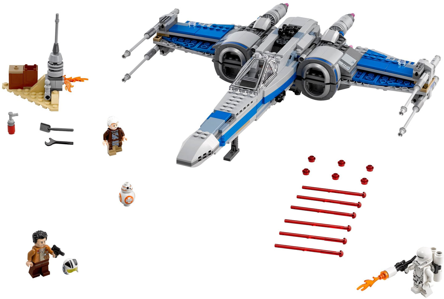 LEGO 75149 Star Wars Resistance X-Wing Fighter - Pre-Owned