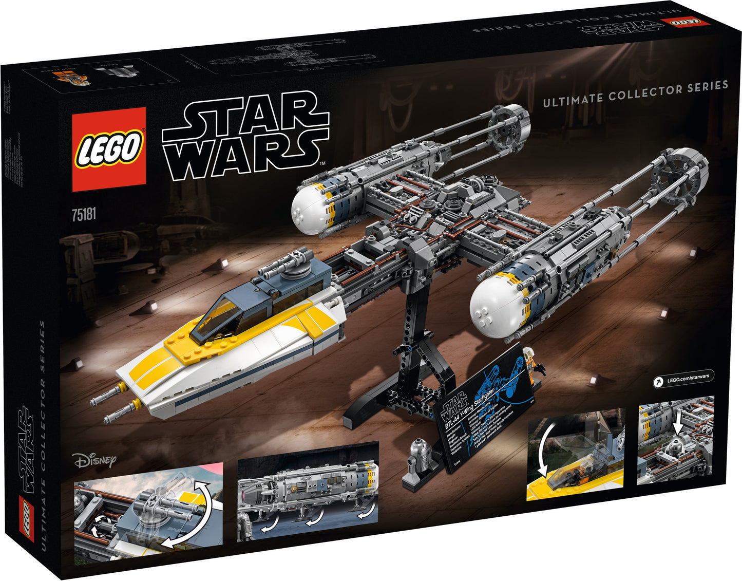 LEGO 75181 Star Wars Y-Wing Starfighter UCS (Pre-Owned)