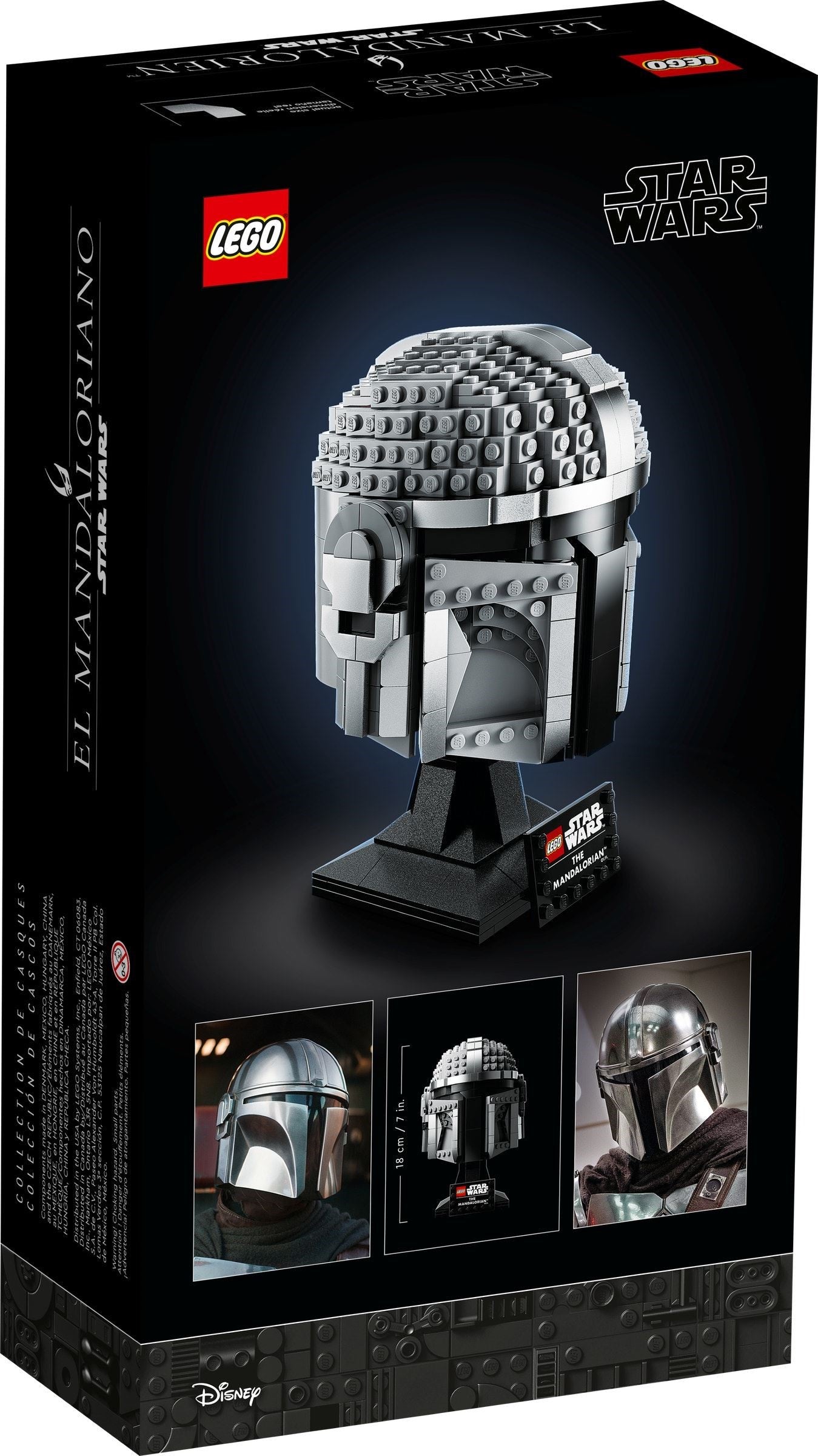 LEGO 75328 Star Wars The Mandalorian Helmet - Imperfect box