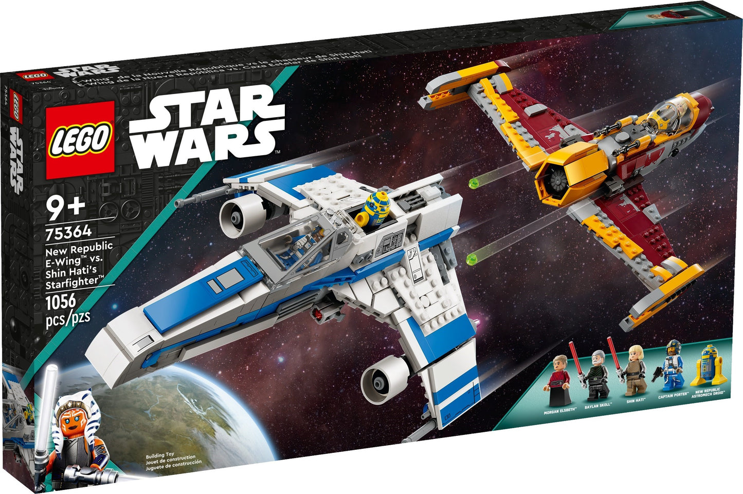 LEGO 75364 Star Wars New Republic E-Wing vs. Shin Hati’s Starfighter