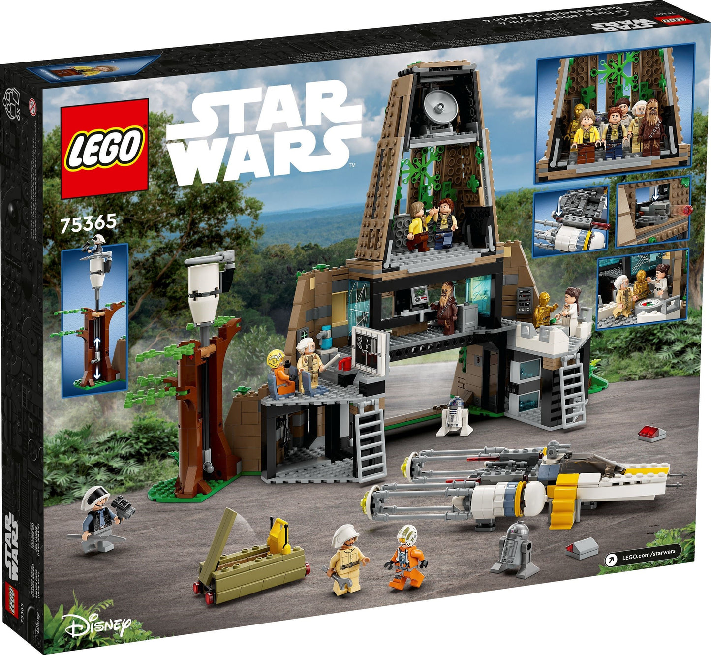 LEGO 75365 Star Wars Yavin 4 Rebel Base