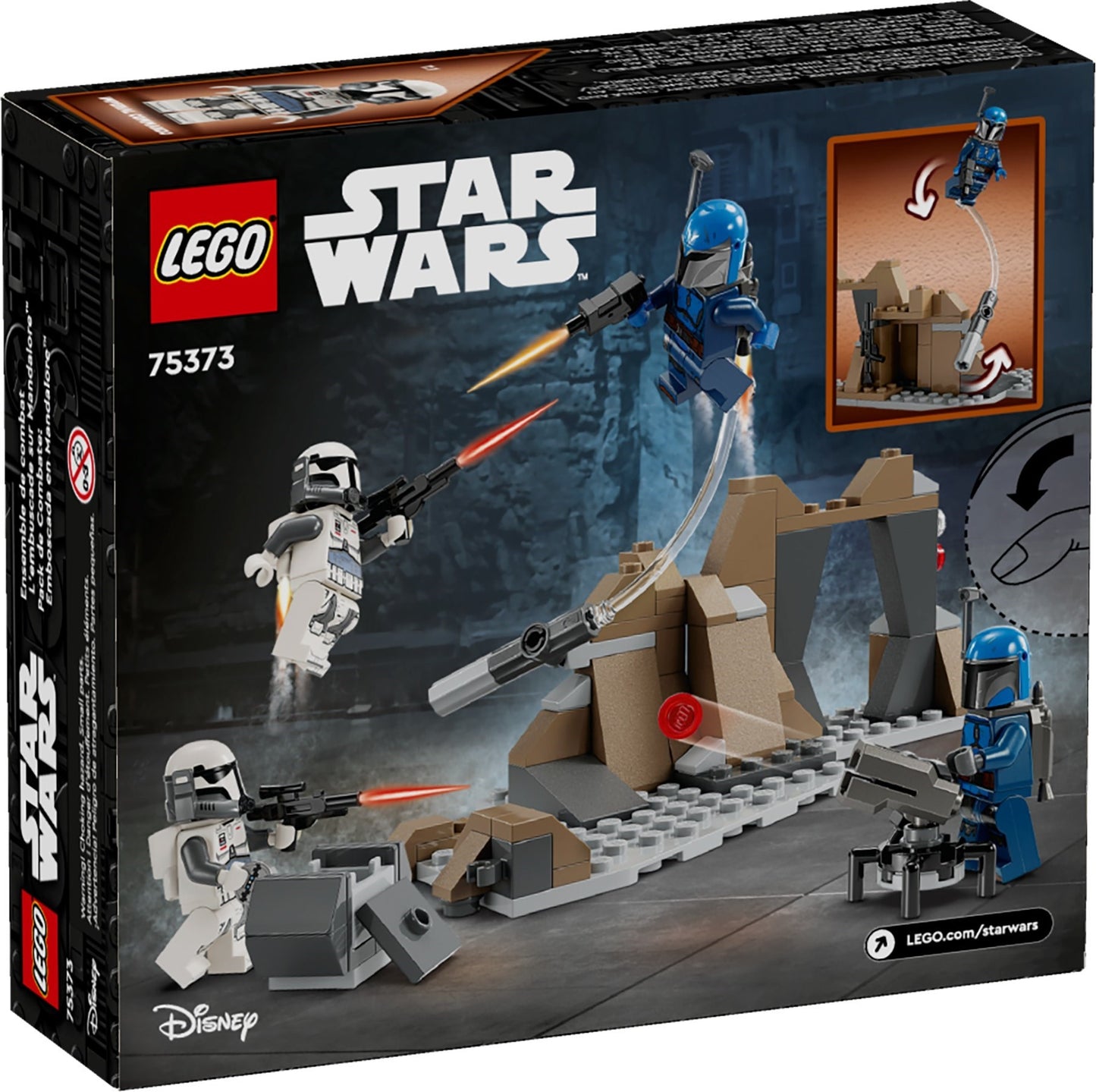 LEGO 75373 Star Wars Ambush on Mandalore Battle Pack