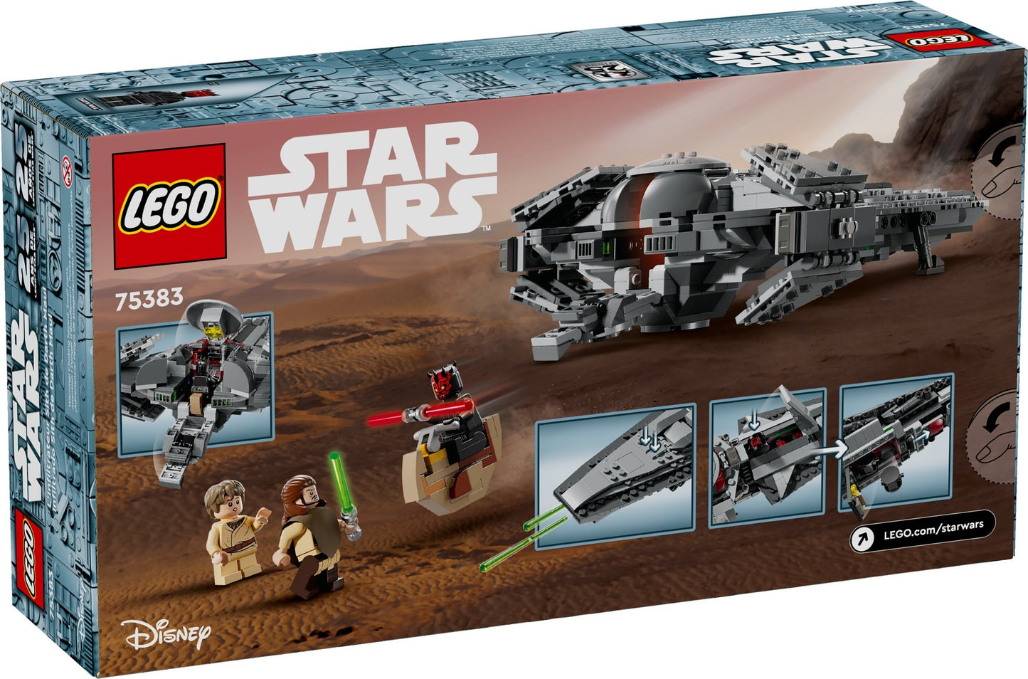 LEGO 75383 Star Wars Darth Maul's Sith Infiltrator