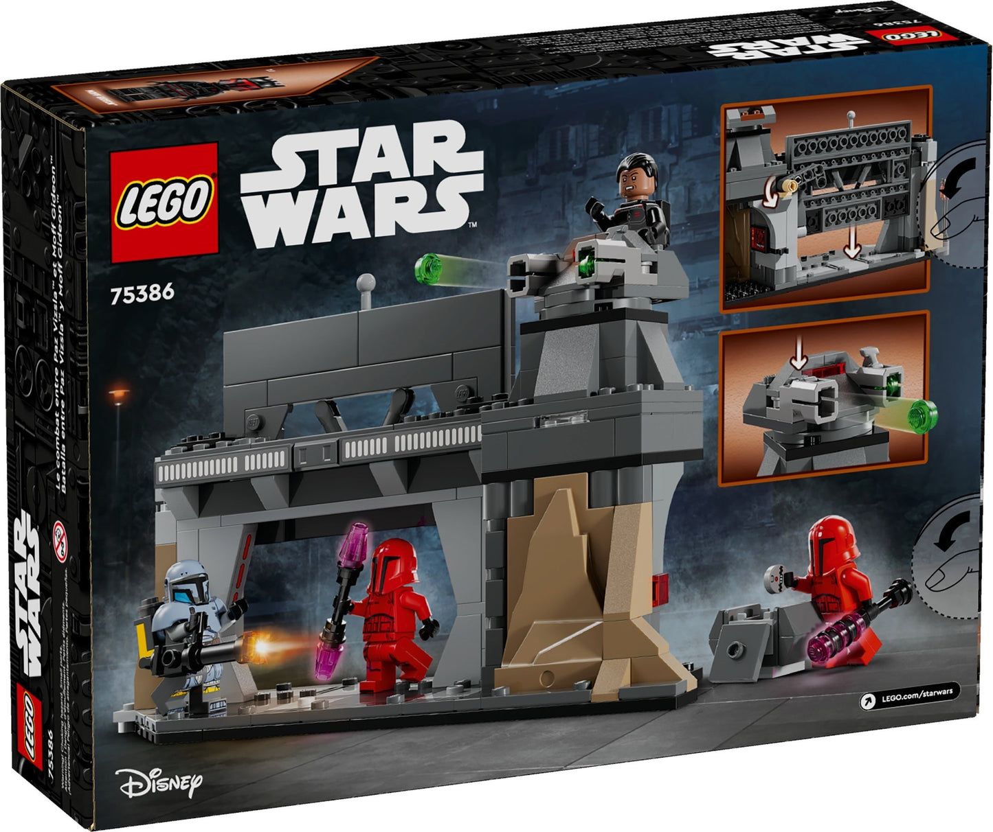 LEGO 75386 Star Wars Paz Vizsla and Moff Gideon Battle