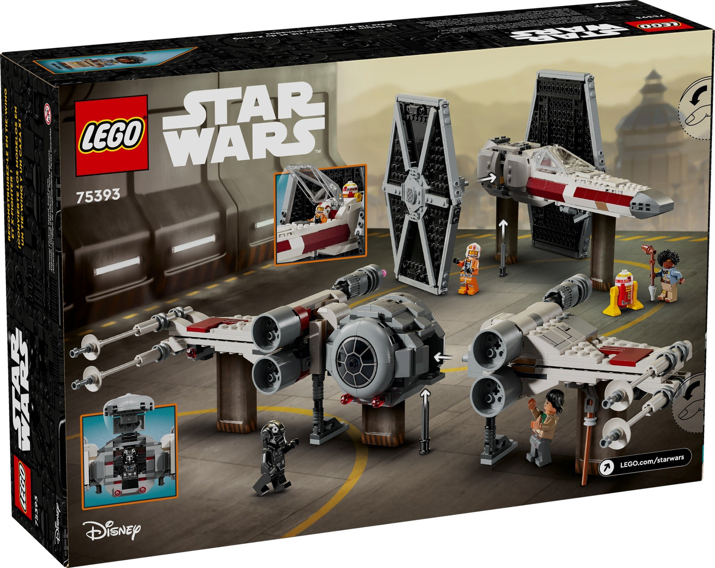 LEGO 75393 Star Wars TIE Fighter & X-wing Mash-up