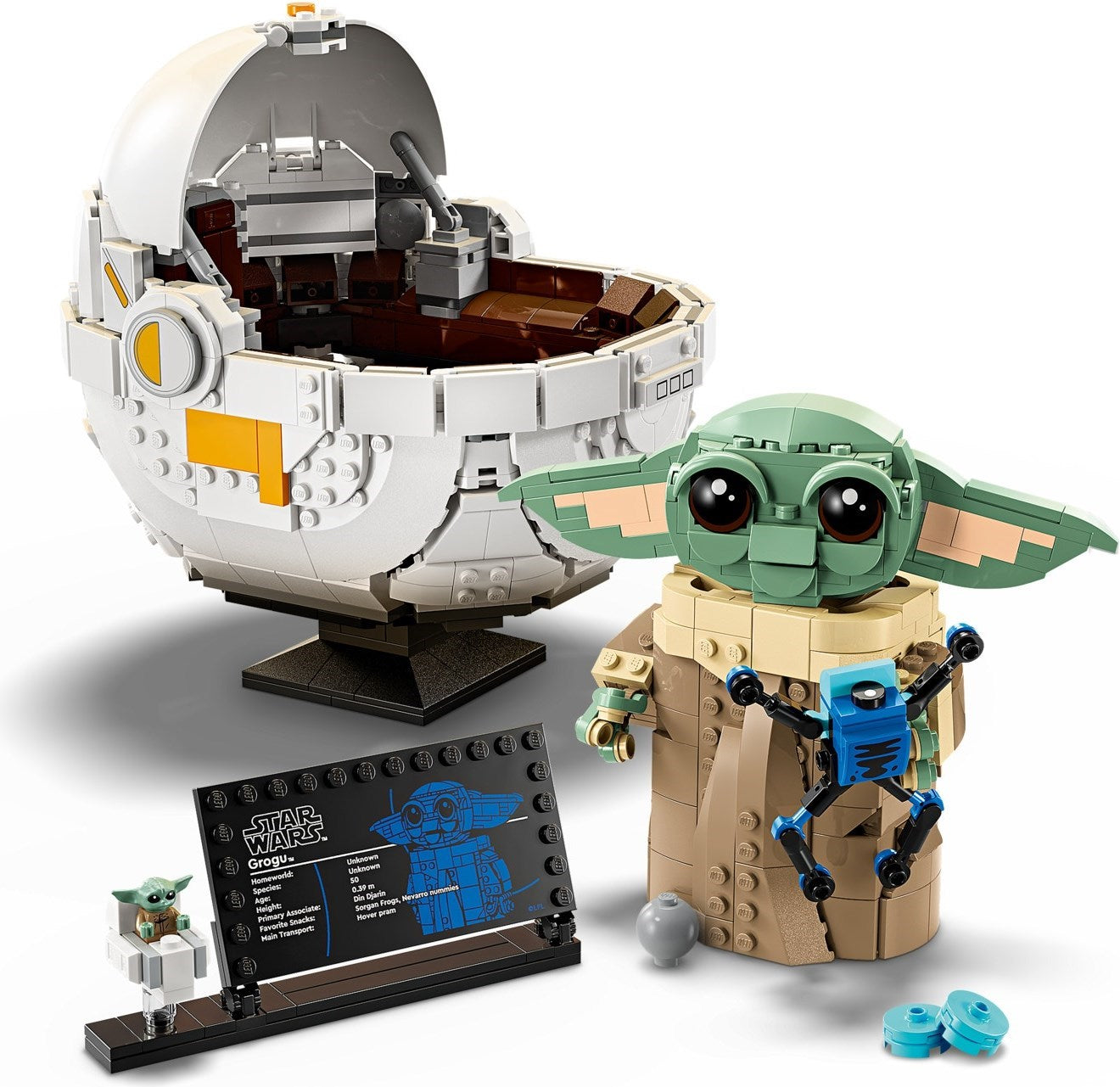 LEGO 75403 Star Wars Grogu with Hover Pram