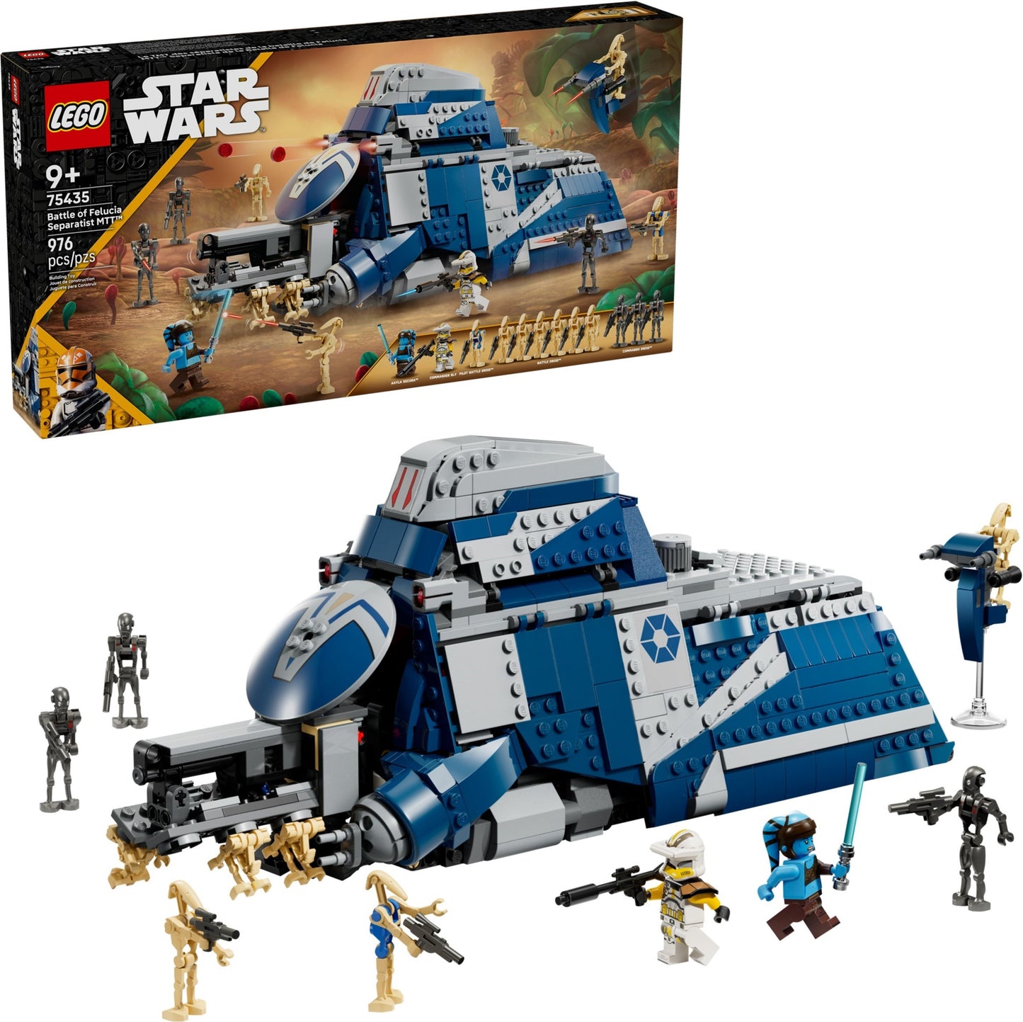 LEGO 75435 Star Wars Battle of Felucia Separatist MTT