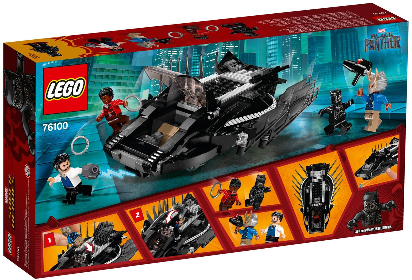 LEGO 76100 Marvel Super Heroes Royal Talon Fighter Attack