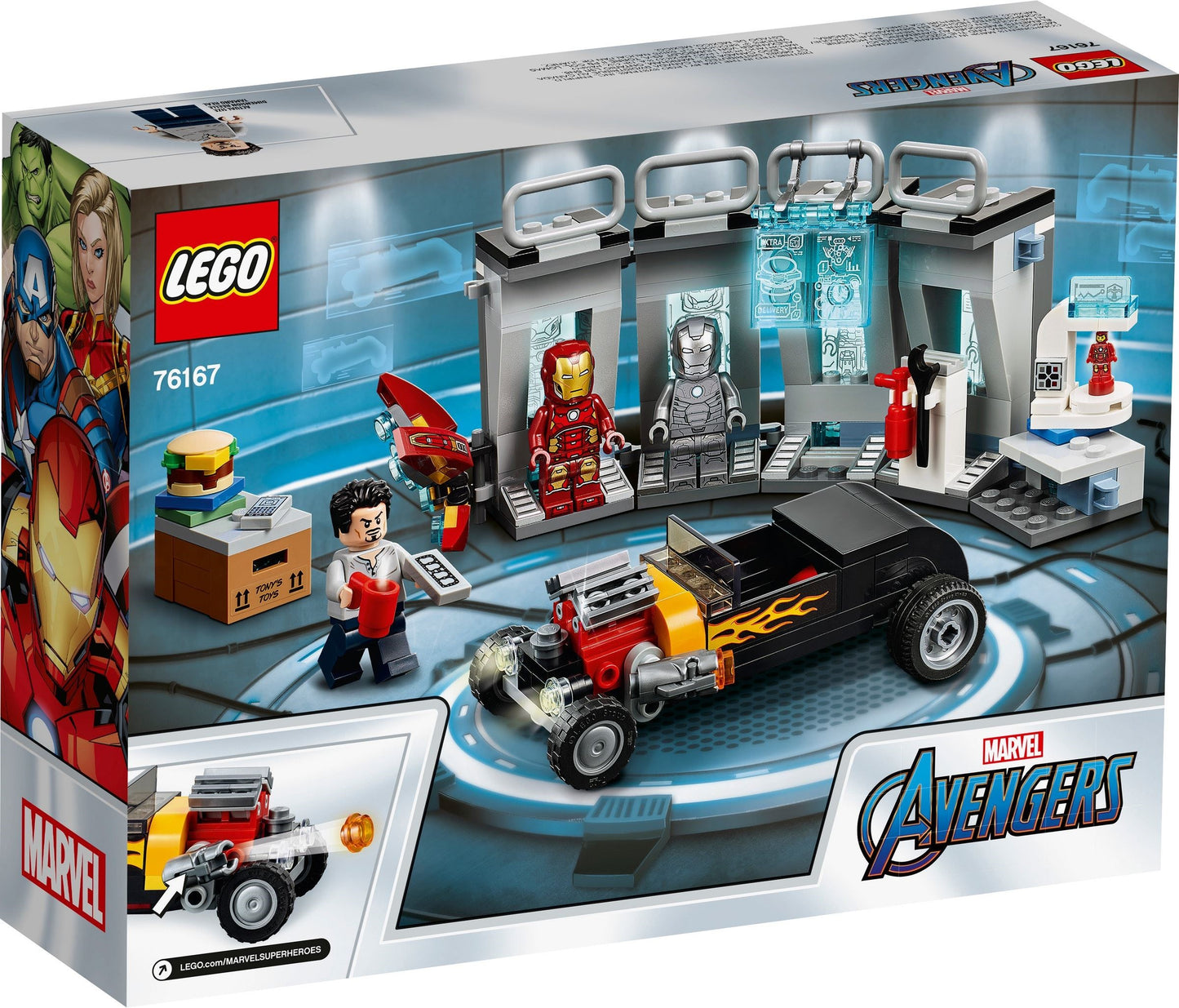 LEGO 76167 Marvel Super Heroes Iron Man Armoury