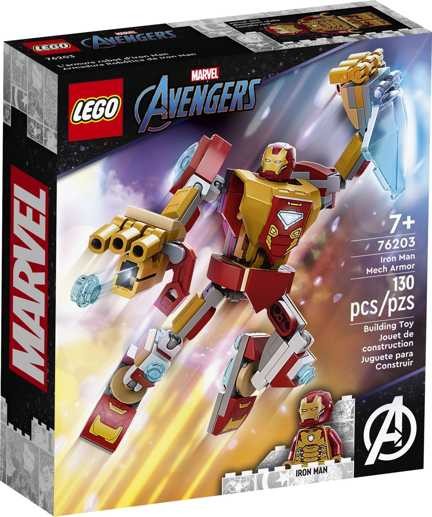 LEGO 76203 Marvel Super Heroes Iron Man Mech Armor