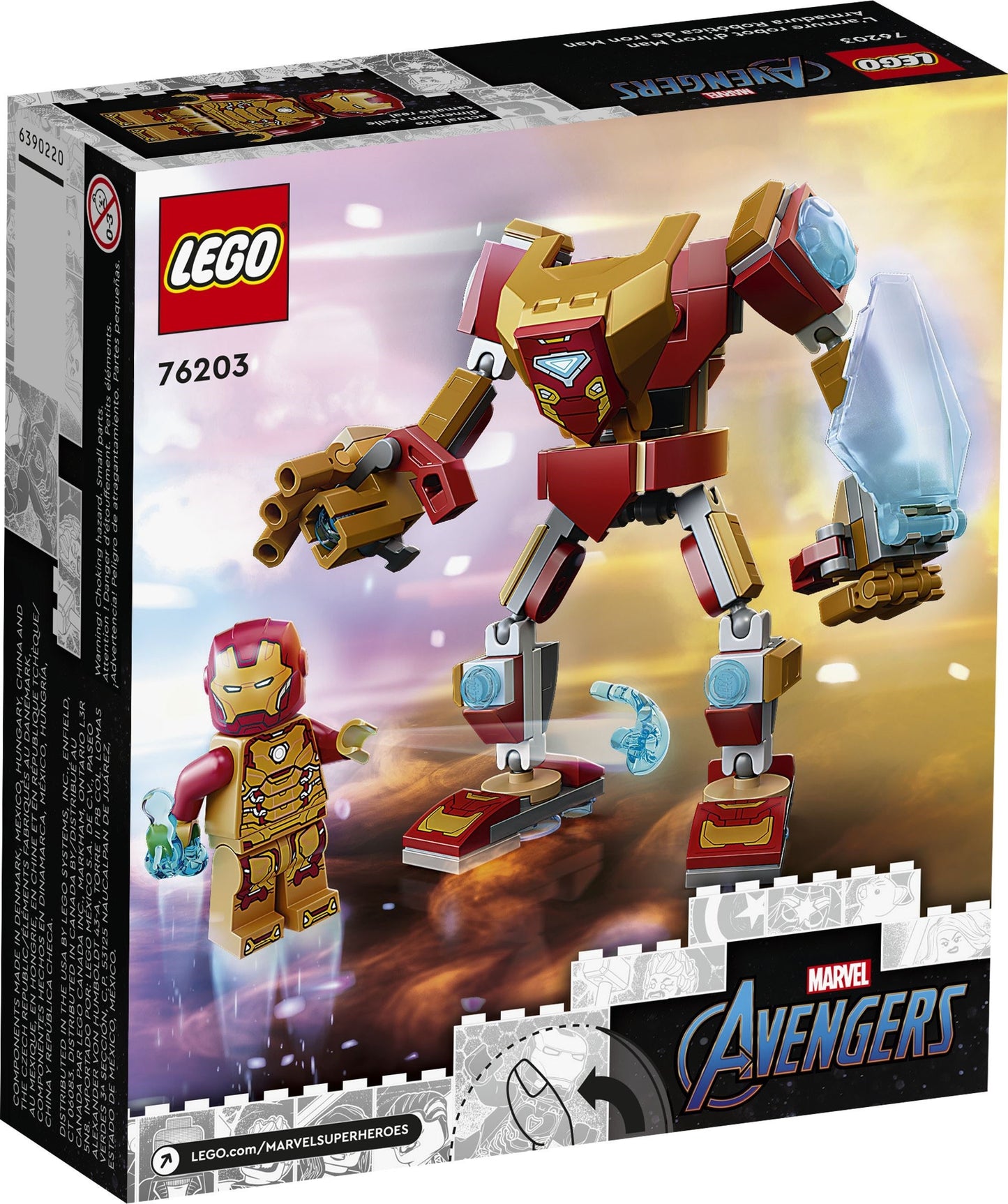 LEGO 76203 Marvel Super Heroes Iron Man Mech Armor