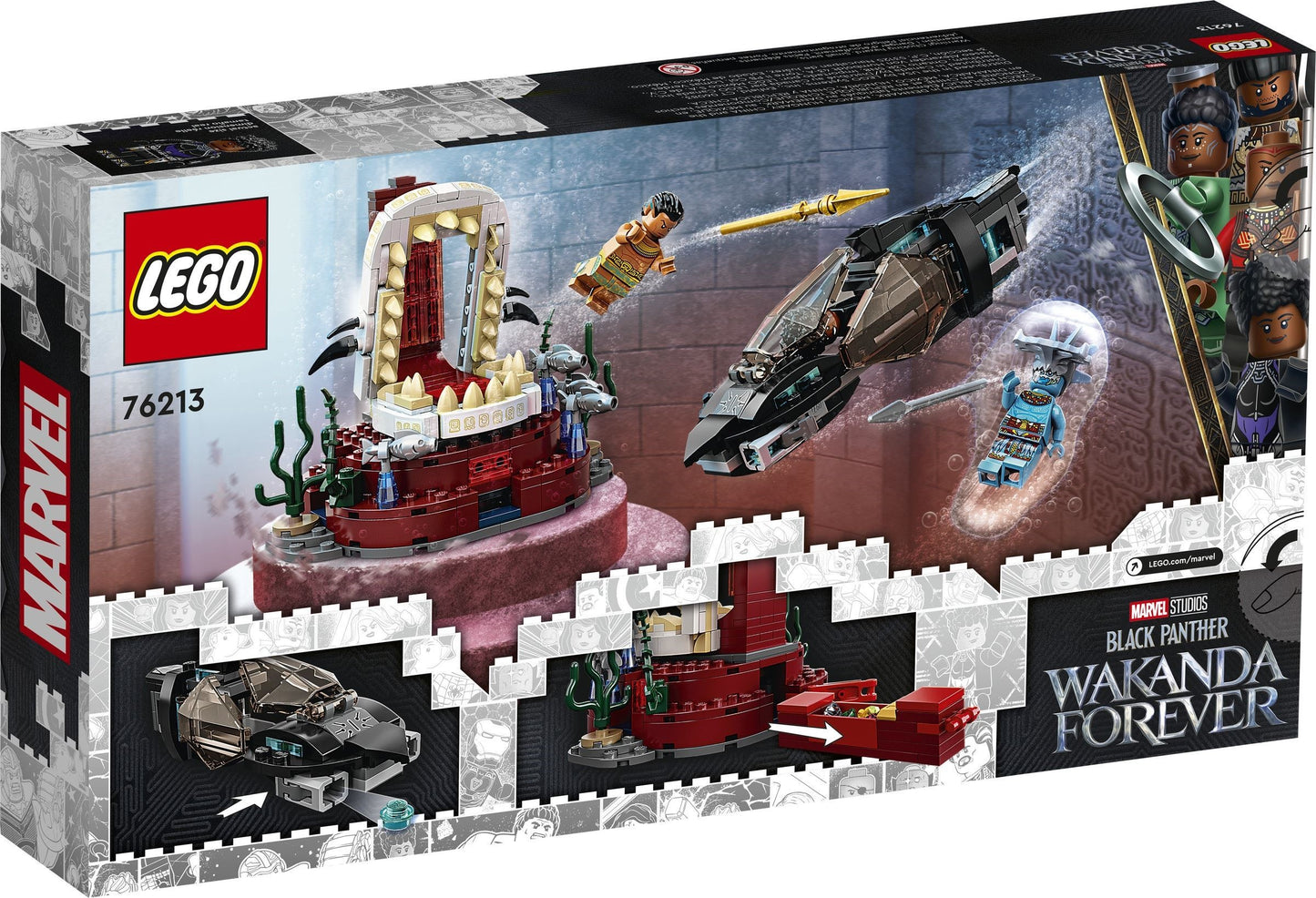 LEGO 76213 Marvel Super Heroes King Namor’s Throne Room