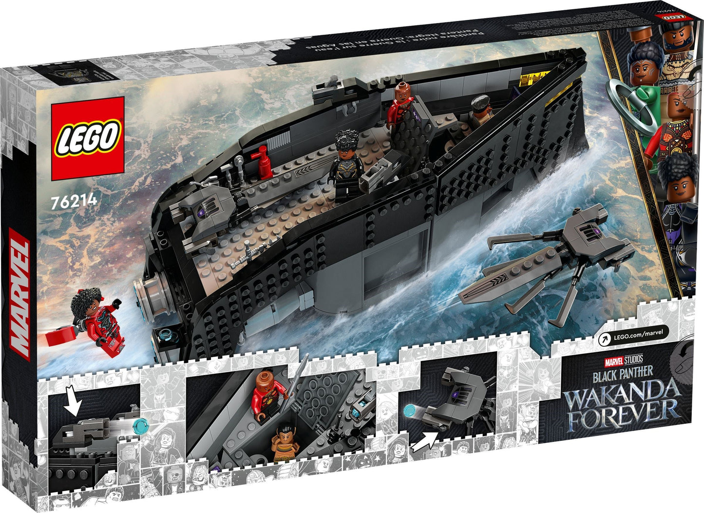 LEGO 76214 Marvel Super Heroes Black Panther: War on the Water