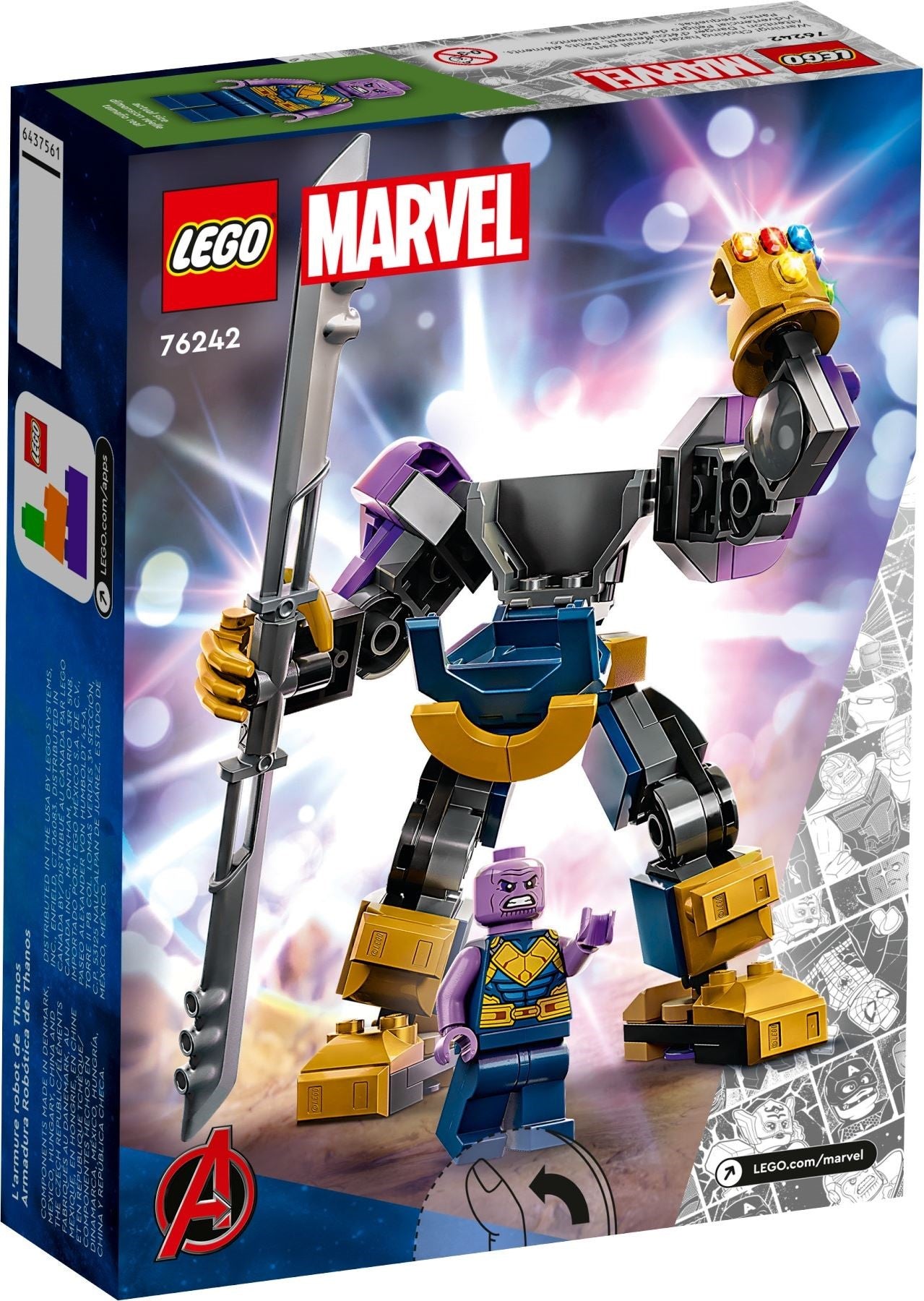 LEGO 76242 Marvel Super Heroes Thanos Mech Armour